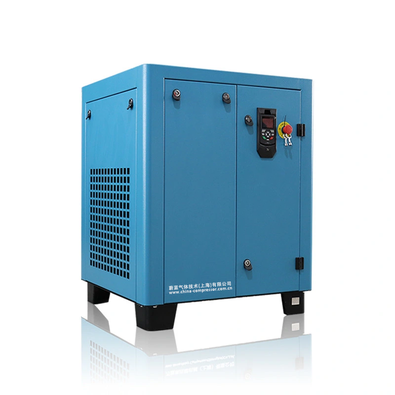 Oil Cooling Type IP65 Motor 10-100HP, 7.5kw-75kw Pm VSD Rotary Screw Air Compressor with CE, Energy Saving45%, OEM Customization